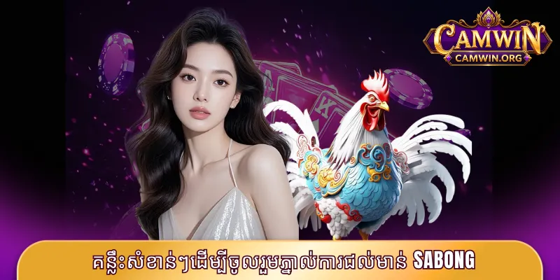 គន្លឹះសំខាន់ៗដើម្បីចូលរួមភ្នាល់ការជល់មាន់ Sabong