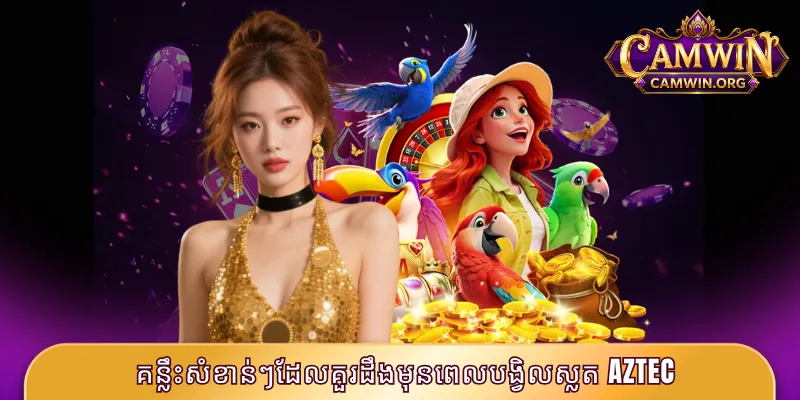 គន្លឹះសំខាន់ៗដែលគួរដឹងមុនពេលបង្វិលស្លត Aztec