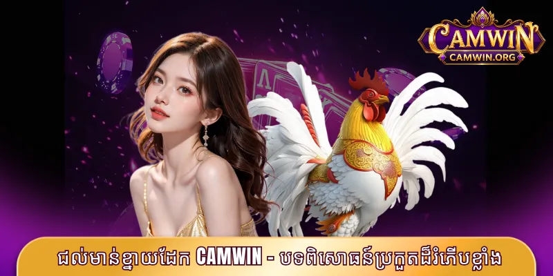 ជល់មាន់ខ្នាយដែក CAMWIN - បទពិសោធន៍ប្រកួតដ៏រំភើបខ្លាំង 1 ជល់មាន់ខ្នាយដែក CAMWIN