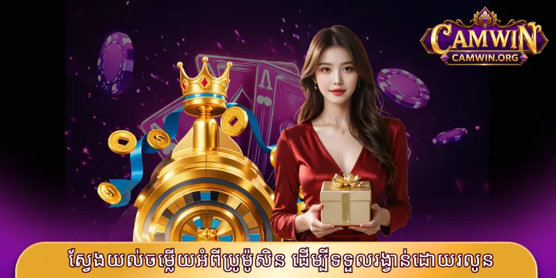 ស្វែងយល់ចម្លើយអំពីប្រូម៉ូសិន ដើម្បីទទួលរង្វាន់ដោយរលូន